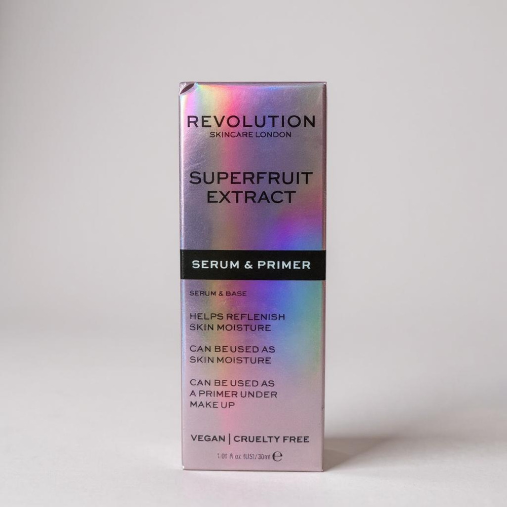 REVOLUTION Skincare London Superfruit Serum & Primer NIB
